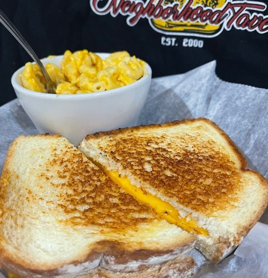Indulge in a timeless favorite! Our grilled cheese is made with your choice of melted cheese on either fluffy white or savory rye toast, grilled to golden perfection. Served with a side of our crispy house chips. Amp it up! Add Ham or Bacon for just $1.49. Feeling fresh? Add Tomato for only $0.99